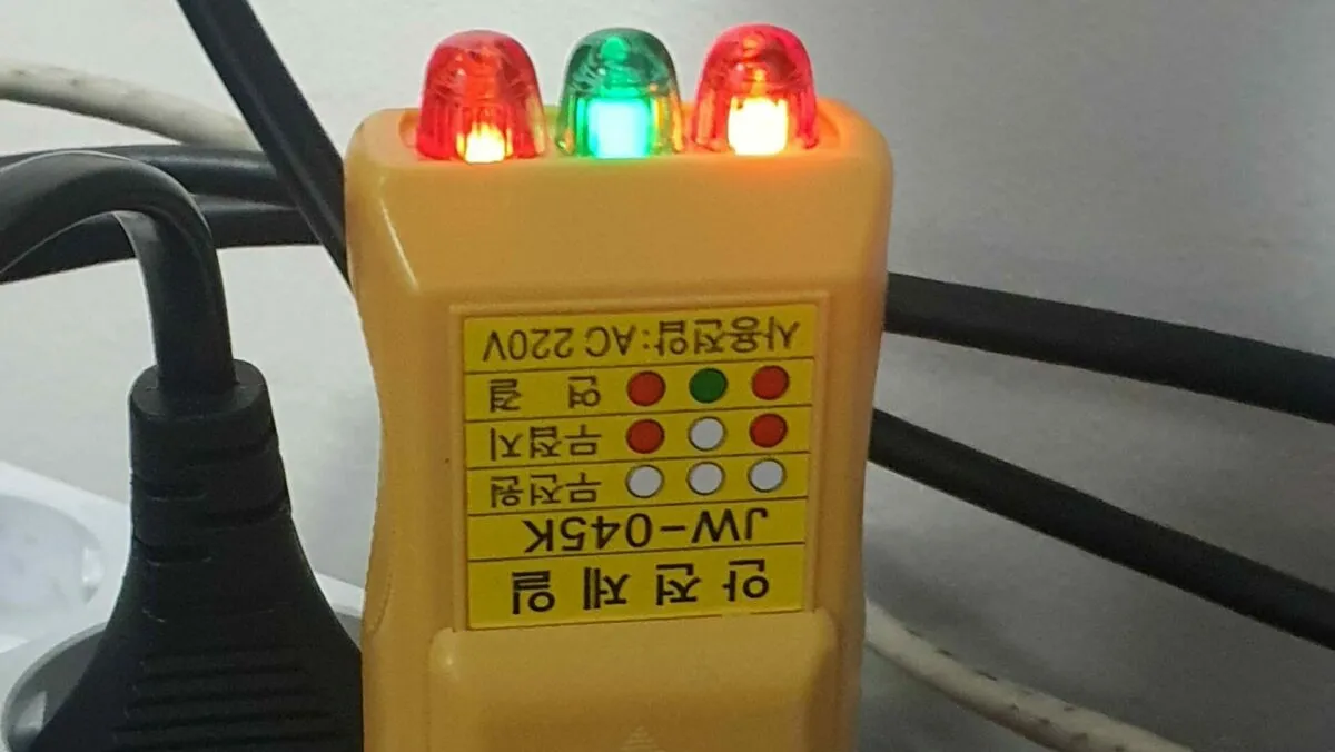 콘센트 접지테스터기 태광 TK-21 접지확인 무접지확인 어스확인용도 역상확인 TK21, 1개